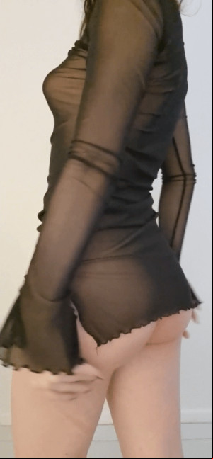 Preview of: Would you worship my ass in this dress
